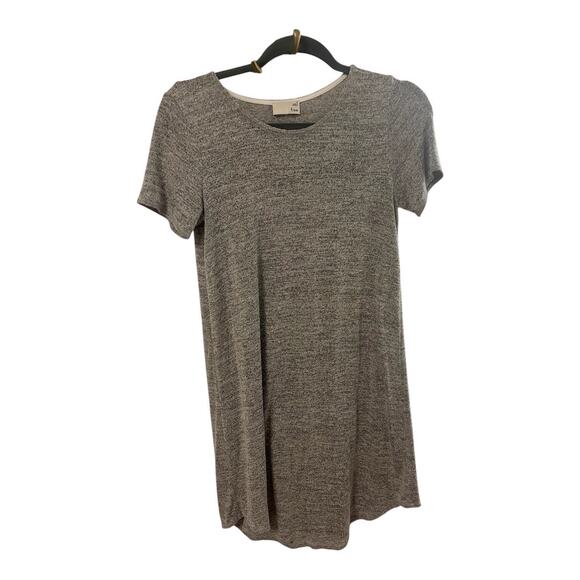 Aritzia Wilfred Free Lorelei T Shirt Dress Jersey Knit Short Sleeve Gray Size S - Picture 4 of 13